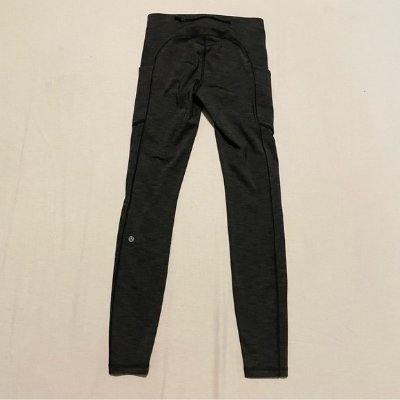 Lululemon Speed Up Tight Full-On Luxtreme Brushed
Heathered Black Size 4 - Picture 10 of 16